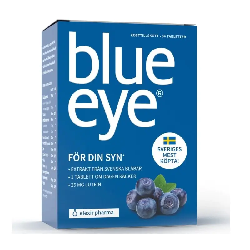 Elexir Pharma Blue Eye 64 Tablets